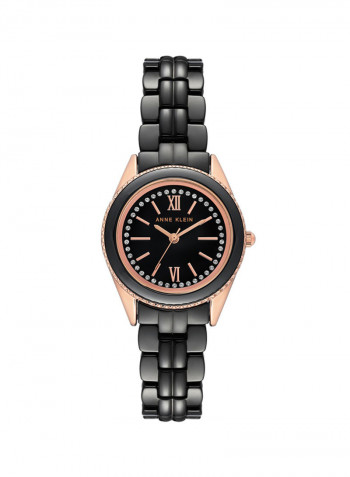 Women's Ceramic Analog Wrist  Watch Ak3410Bkrg