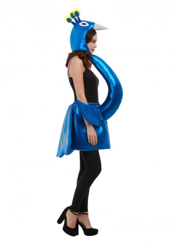 Deluxe Peacock Costume One Size