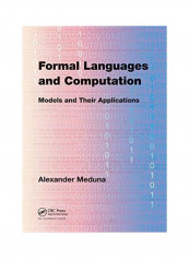 Formal Languages and Computation: Models and Their Applications Paperback English by Alexander Meduna