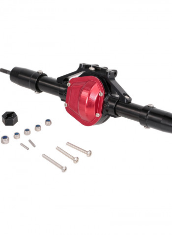 1/10 RC Crawler Metal Front And Rear Axle Bridge CNC Machined For AXIAL SCX10 RC4WD D90 Truck 23.3 X 7.2 X 11.4cm