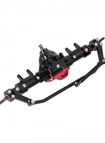 1/10 RC Crawler Metal Front And Rear Axle Bridge CNC Machined For AXIAL SCX10 RC4WD D90 Truck 23.3 X 7.2 X 11.4cm