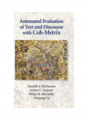 Automated Evaluation Of Text And Discourse With Coh-Metrix Hardcover