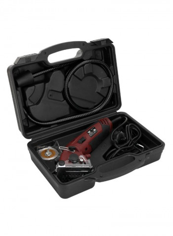 Multi-Functional Mini Electric Circular Saw Kit Brown