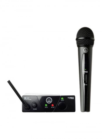 Mini Vocal Set Band ISM3 Wireless Microphone System WMS40  Black