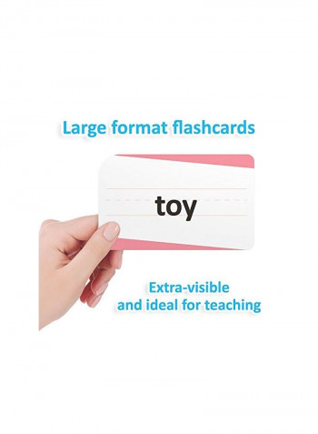 Pack Of 5 Sight Words Flash Card Set