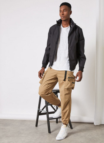 Sailor Bomber Jacket Black
