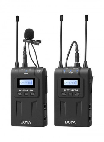 Wireless Microphone System BY-WM8 Pro-K1 Black