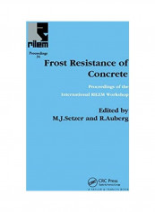 Frost Resistance of Concrete Paperback English by R. Auberg