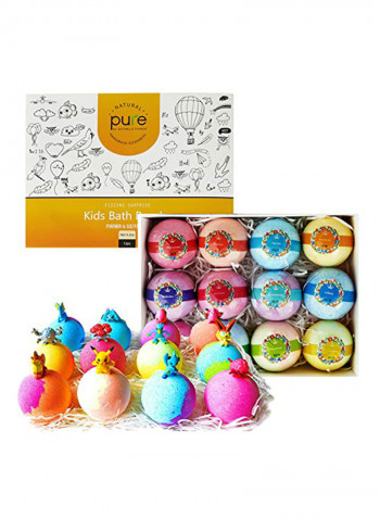 Bath Bomb Set Multicolour 4.2ounce