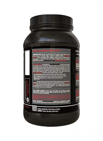 Pro Fusion Seven Cookies And Cream Milkshake