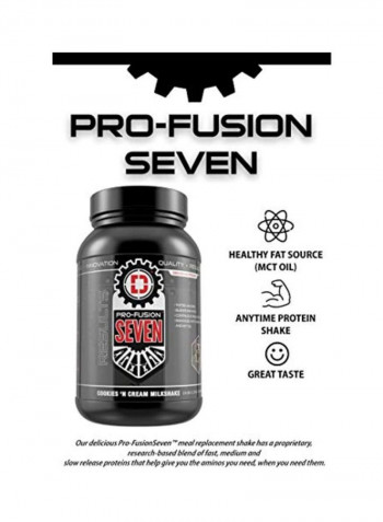 Pro Fusion Seven Cookies And Cream Milkshake