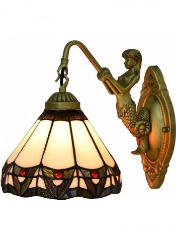 Retro Stained Glass Wall Lamp Multicolour