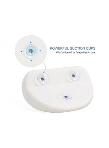 Spa Pillow With Head And Neck Support White
