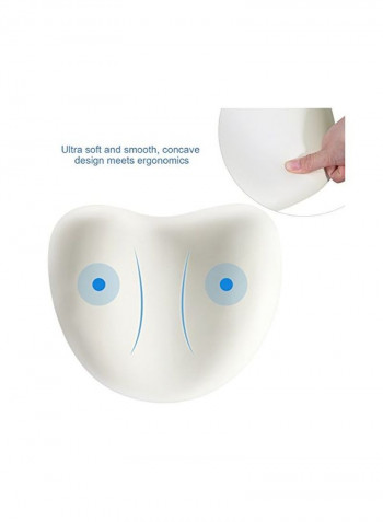 Spa Pillow With Head And Neck Support White