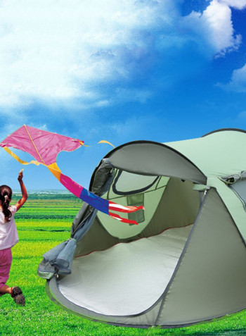 خيمة سميكة مطليّة بالفضّة 75*4*4سم