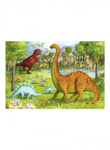 24-Piece Dinosaur Pals Floor Jigsaw Puzzle 5266