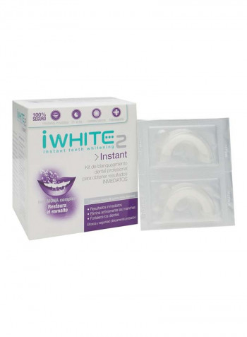 Instant Teeth Whitening متعدد الألوان 450غم
