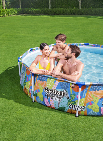 Steel Pro Safari Pool 305x305x66cm