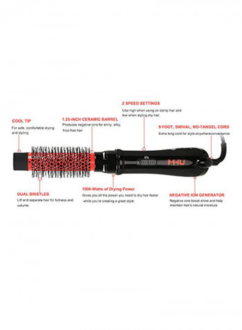Ceramic One Step Hot Air Brush And Volumizer Basic 1.6ounce