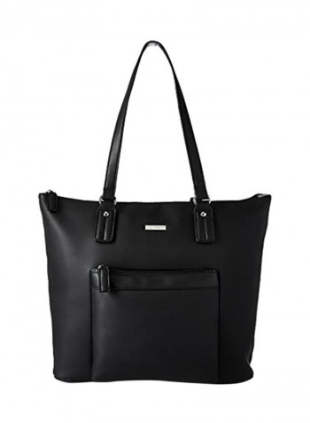 Polyester Blend Handbag LWHB02102BLACK Black