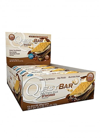 12-Piece Smores Protein Bar