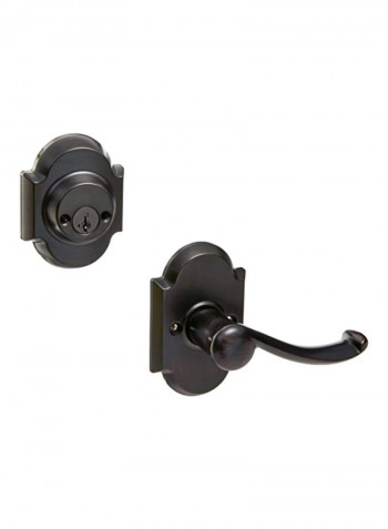 Double Cylinder Handleset Black