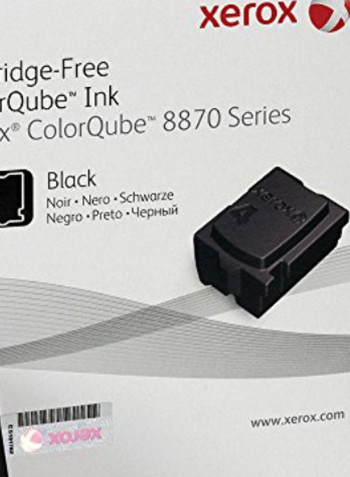 6-Piece Cartridge Free Colour Qube Ink Sticks Box Black