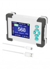 Carbon Dioxide Detector White/Grey/Blue 3.2inch