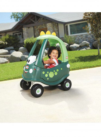 Cozy Coupe Dino Ride On Toy 29.5x16.5x29.5inch