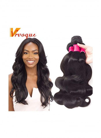 Wave Hair Extension Black