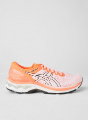 Gel-Kayano 27 Tokyo Running Shoes White/Sunrise Red