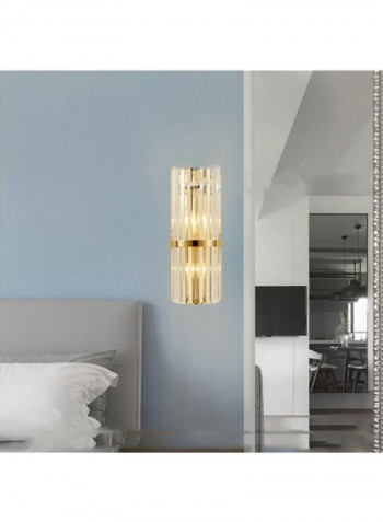 LED Crystal Wall Lamp Yellow