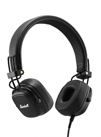 Major III On-Ear Headphones Black
