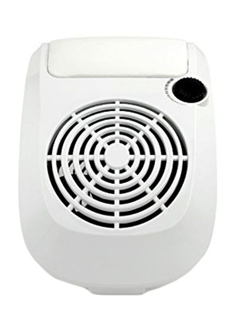 Adjustable Nail Dust Collector Suction Fan With 2 Dust Collecting Bags White