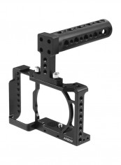 Aluminium Alloy Camera Cage Stabilizer Black
