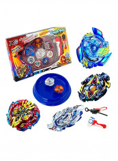 Battle Burst Beyblade With 4D Launcher Grip And Arena Set