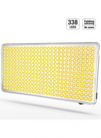 LED Plant Grow Light For Indoor Plants With External Switch Timer Silver