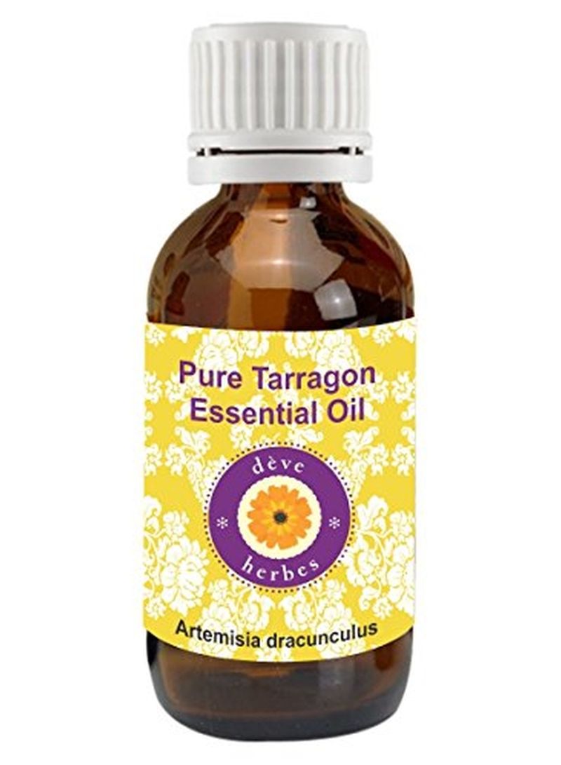 100% Pure Tarragon Essential Oil with Therapeutic Grade Steam Distilled Multicolour 300ml