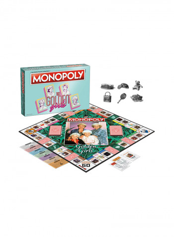 Monopoly The Golden Girls Board Game