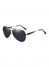 Men's Polarized Aviator Sunglasses - Lens Size: 52 mm