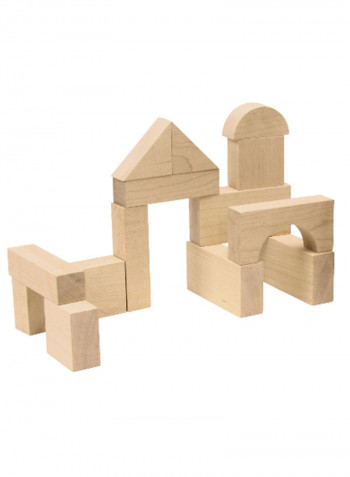 21-Piece My First Wooden Block Set