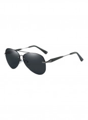 Men's Polarized Aviator Sunglasses - Lens Size: 63 mm