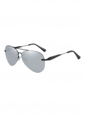 Men's Polarized Aviator Sunglasses - Lens Size: 63 mm