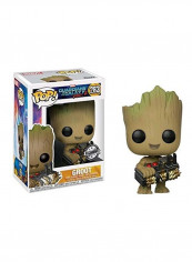 Pop Guardians Of The Galaxy Groot With Bomb Collectible Figure 3x6inch