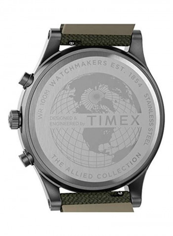 Men's Analog Wrist Watch with Fabric Strap