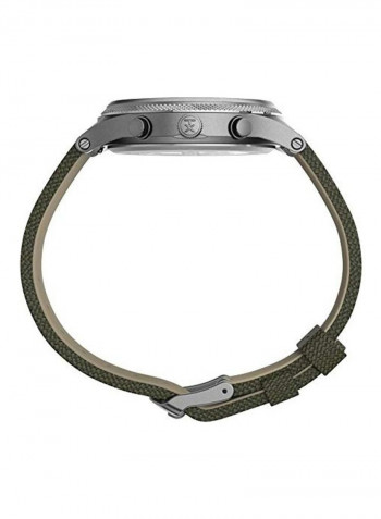 Men's Analog Wrist Watch with Fabric Strap