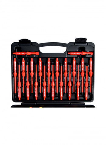 29-Piece Vde Tool Set Red 35x25x7centimeter