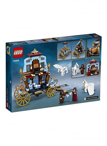 430-Piece Carriage Arrival at Hogwarts Building Kit