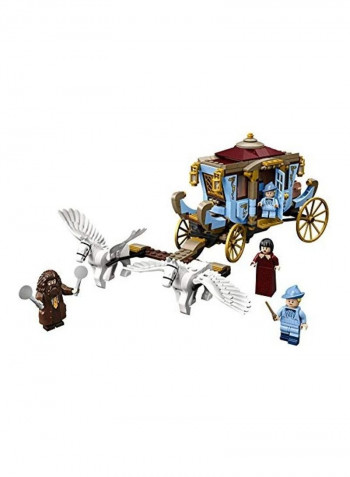 430-Piece Carriage Arrival at Hogwarts Building Kit