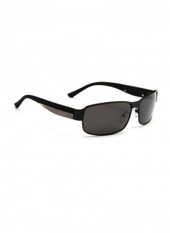Men's Rectangular Sunglasses - Lens Size: 68 mm